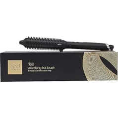 ghd Rise Professional elektriskā apjoma birste, veidotājs, lokšķēres visiem matu tipiem, tehnoloģija Ultra Zone, melna