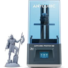 3D-принтер ANYCUBIC DLP Photon D2, 3D-принтер на основе смолы с высокой точностью, бесшумной печатью и длительным сроком службы, улучшенный размер печа