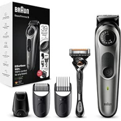 Braun BT5365 Beard Trimmer 5, триммер/триммер для волос на лице и голове, острые лезвия на весь срок службы, 39 настроек длины, подарочный набор, BT5365