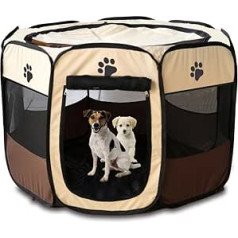 Horing Dog Playpen Large Portable Foldable Durable Playpen Small 28
