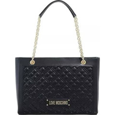 Love Moschino sieviešu Jc4006pp1hla000 plecu soma, Nero, nero