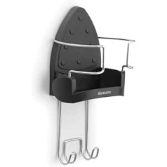 Brabantia Ironing Board Hanger and Iron Store - Black