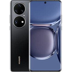 HUAWEI P50 Pro viedtālrunis 256 GB, 8 GB RAM, divas SIM kartes, melns, 6,6 collas