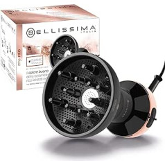 Bellissima My Pro Diffon Ceramic DF1 3000 Hot Air Diffuser for Curly Hair, Ceramic Technology, 700 W, 2 Air/Temperature Combinations, No Frizzy Effect