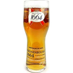 Tuff-Luv Ursprüngliche Pint Bier-Glas / Gläser / Barbedarf CE 20 Unzen / 568 ml für Kronenbourg 1664