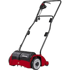 Einhell GC-ES 1231 Electric Scarifier 1200 W, 31 cm Working width, up to 9 mm Working Depth, Ball Bearing Knife Roller with 8 Double Knives, Folding Bar)