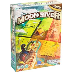 Blue Orange - Moon River - Board Game and Thinking Game - Domino Game - Tiles - Ages 8+