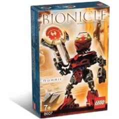 Lego Bionicle Matoran of Metru Nui Mini Box Set Figure #8607 Nuhrii (sarkans) no LEGO (rokasgrāmata angļu valodā)