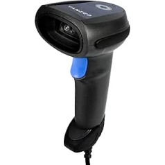 YANZEO svītrkoda skeneris Vadu 2D attēla svītrkoda skeneris, Plug & Play USB svītrkoda lasītājs, rokas ierīce mobilajiem maksājumiem, veikals, lielveikals, noliktava