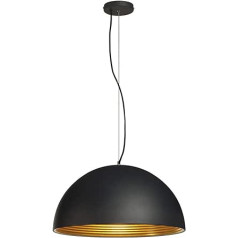 SLV Forchini M Pendant Light, melns/zelts, Ø 50 cm