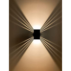 SpiceLED Wall Light, ShineLED-Outdoor 2.0, Shadow Effect, High-Power LED Wall Lamp