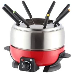 CONTINENTAL EDISON FD6RIX Fondue Machine - Red