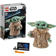 LEGO 75318 Star Wars Mandalorian The Child būvēšanas komplekts, kolekcionējama celtniecības rotaļlieta faniem vecumā no 10 gadiem