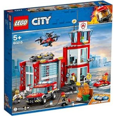 LEGO City 60215 ugunsdzēsēju depo (509 gabali) ar gaismu un skaņu — 2019