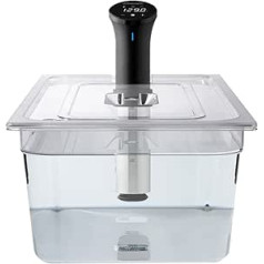 Sous Vide polikarbonāta konteiners ar atbilstošu vāku Anova Sous Vide plīts - 20Ltr