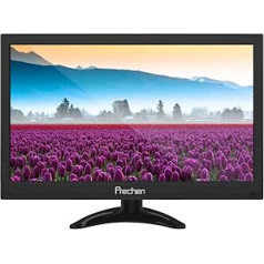 Pārnēsājams monitors, Prechen 11,6 collu pārnēsājams monitors HD 1366 x 768 displejs CCTV monitors mazs monitors Iebūvēts skaļrunis ar HDMI VGA AV BNC savienotāju