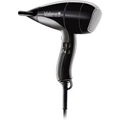 Valera Swiss Nano Light 6001 Professional Ionic Hair Dryer, Handy Lightweight and Compact, 1800 Watt, Black