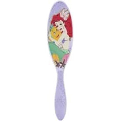 Wet Brush WetBrush Original Detangler matu suka ar īpaši mīkstiem Intelliflex sariem, lai viegli atdalītu mezglus, nekad neplīst, visiem matu tipiem, Disney Ultimate Princess kolekcija, Ariel