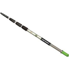 Axis Line Professional Telescopic Pole 8 Metres, 5 Poles Available 8/10/12/14/16 Metres, Professional Edition with Sliding Stone + Grip Protector, Cleaning Glass, Window, Patio Roof, Solar (8 m)