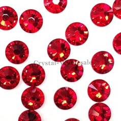 Crystal-Wholesale 144 x Light Siam (227) Swarovski 2058 Xilion / jauns 2088 Xirius 20ss plakanās mugurpuses Rhinestones 5 mm ss20 no Crystal-Wholesale