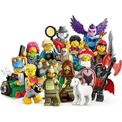 71045 Minifigūras, 25. sērija, kolekcionējamas figūriņas Lego faniem, pilns komplekts (12 dažādas figūriņas)