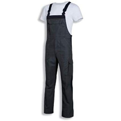 Uvex Perfect 8925 Herren-Arbeitshose - Dunkelgraue Männer-Latzhose