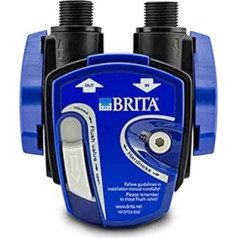 Neues Wasser Group | Undersink Water Filter: Brita Filter Head C G 3/8 Inch Filter Head 0-70% Cut Suitable for Brita Filters: P3000 / C300 / C500 | Includes Filter Head Holder