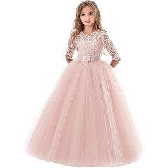 Flower Girl Dress Princess Girls Dress Festive Children's Pageant Party Dress Dresses Wedding Dresses Girls Princess Dress Festive + Girls Dresses