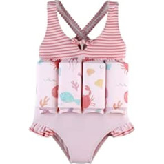 Archimede Buoyancy Swimsuit Crevette Roses Girls, A202531