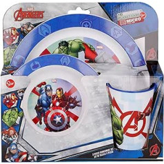 Stor Set 3 Micro Avengers Rolling Thunder, plastmasa, krāsains, igauņu