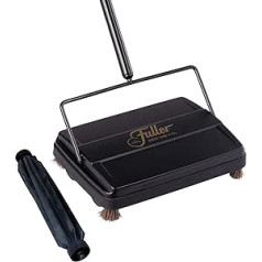 Fuller Brush Electrostatic Carpet and Floor Sweeper with Additional Rubber Rotor - 9