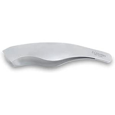 3 Claveles 01176 - Pinzas Ergonomicas Profesionales para Espinas de Pescado y Emplatar Lonchas de Jamon, en Acero Inoxidable, Medida 14 cm 5,5