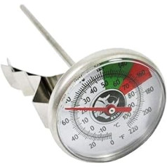 Rhinowares Milchthermometer kurzer Stiel 12,7 cm