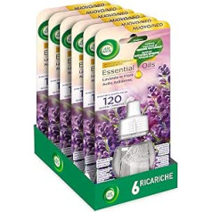 Airwick Electric Essential Oil Refill Pack 6 Pack Room Perfumer Lavender Fragrance