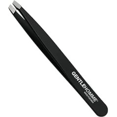 Gentlehomme Tweezers for Men, Eyebrows & Beards, Professional Stainless Steel, Precise for Facial Hair & Eyebrows