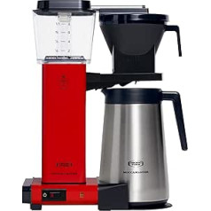 Термос Moccamaster KBGT, Kaffemaschine Thermoskanne, Filterkaffemaschine, красный, 1,25 литра