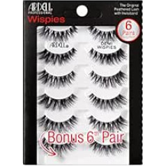 Ardell mākslīgās skropstas Demi Wispies 4 pairs Multipack Natural Looking Wispy Effect Whisper Mīksts plandīšanās spalvas Vidēja garuma Invisiband mākslīgās skropstas Vegāniem draudzīgs, nežēlīgs