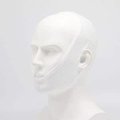 Cococo Sejas kopšana dubultzoda vaiga skaistuma novājēšanas josta V veida līnija sejas liftinga maskas pārsējs Sejas veidotājs sejas pārsējs 1 gab., balts