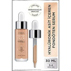 L'oréal Paris L'Oréal True Match Nude Тонирующая сыворотка для объема Светлый средний 3-4