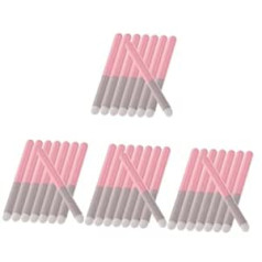 Minkissy 32 Pcs Lip Brush Lipstick Brush Plastic Handle Travel Lip Mask Brush Major