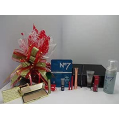 NO7  das Ultimate Beauty Collection Blockbuster Geschenk Set Geschenkkorb + Gratis transparent Make Up Tasche