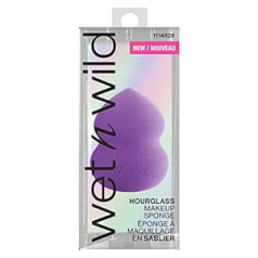 Wet N Wild Hourglass kosmētikas sūklis, precīzs pārklājums un bez svītrām Blending Foundation Beauty Sponge Dry Wet Application pūderkrēmam šķidram grimam