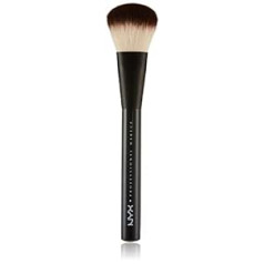 Nyx Professional Makeup Pro Brush Powder 02 - Кисть для макияжа, легкое нанесение рассыпчатой или компактной пудры, мягкая кисть для макияжа