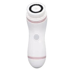 ‎Cryfokt Facial Cleansing Brush, Rechargeable Exfoliating Silicone Brush with 3 Heads, Waterproof Facial Washer for Deep Cleansing, Blackhead Removal, Face Massage