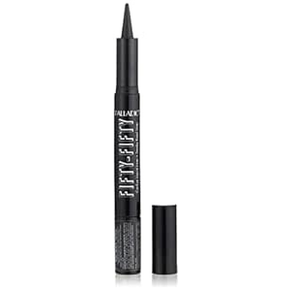 Palladio Fifty Fifty Cat Eye Liquidliner un Smoky Kajal Liner, 1 Pack (1 x)