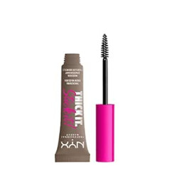 Nyx Professional Makeup uzacu skropstu tuša ar līdz 16 stundu noturību, tonētām un pilnīgākām uzacīm. Stick It! Uzacu skropstu tuša, Taupe (brūna)