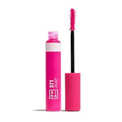 3Ina MAKEUP - The Color Mascara 371 - Pink Mascara with Keratin - Scope and Definition - Colorful Mascara for Sensitive Eyes and Long-Lasting - Highly Pigmented - Vegan - Cruelty Free