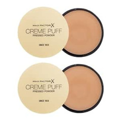 Coty 2 x Max Factor Creme Puff sejas pūderis 14g - 14 Golden Beige