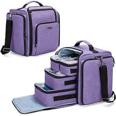 BAFASO Make Up Bag for Cosmetics Accessories, purple, Make up bag