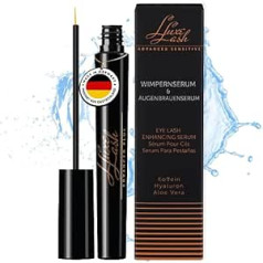 Luxe Lash Premium Eyelash Serum - Eyelash Serum for Long Eyelashes and Thick Eyebrows - Intensive Booster Eyelash Growth & Eyebrows - Paraben-Free